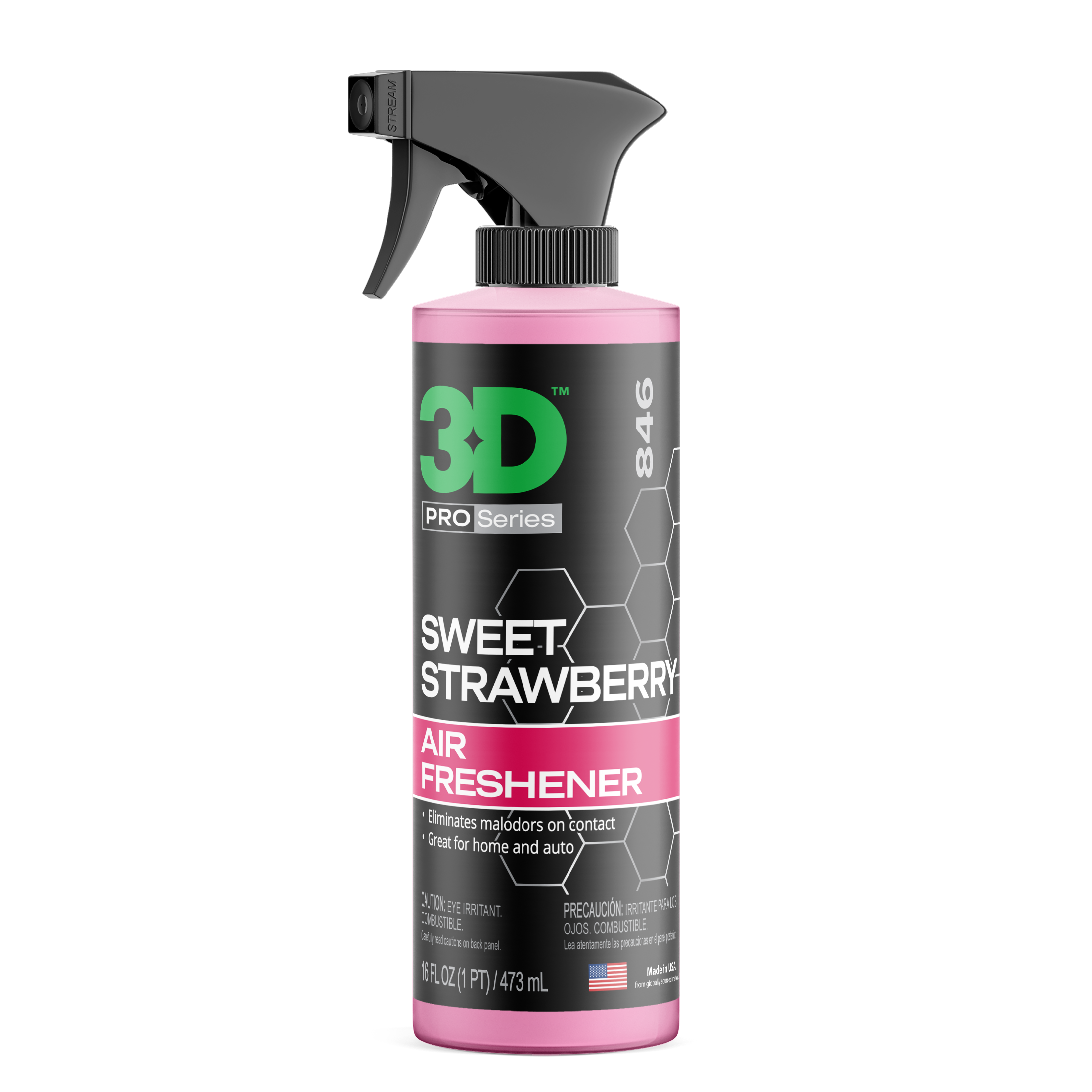3D Sweet Strawberry air freshener 473ml spray bottle