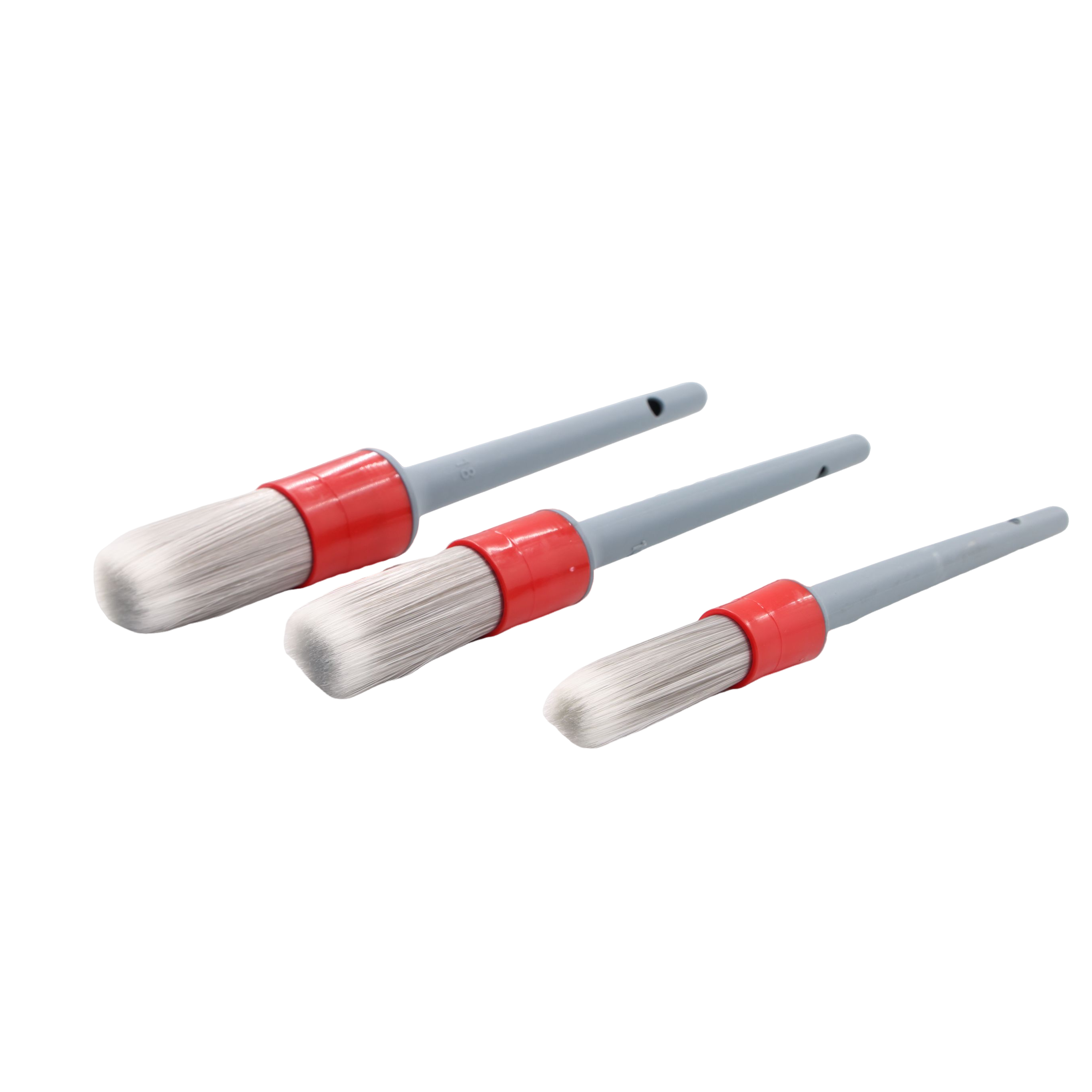 3-Pack Bristled Detailing Brush Set