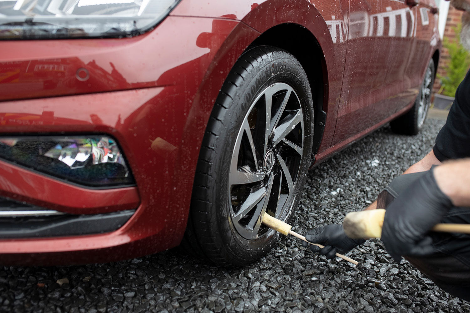Oval spoke cleaner in use 4