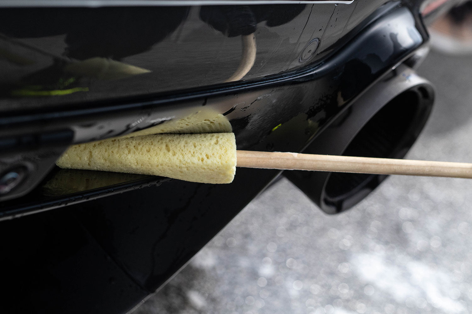 Oval spoke cleaner in use 7