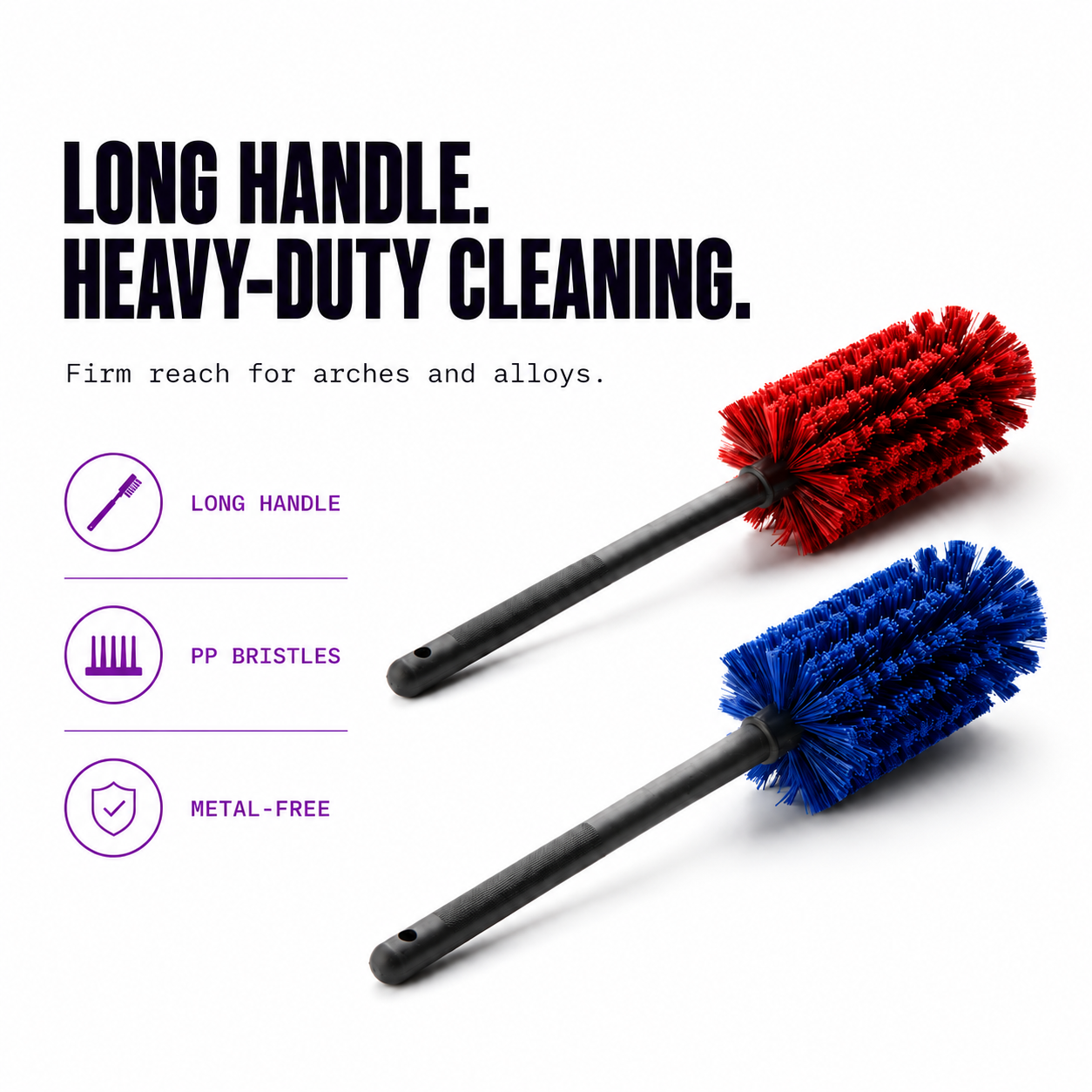 CAD Hard Bristle Arch and Wheel Brush