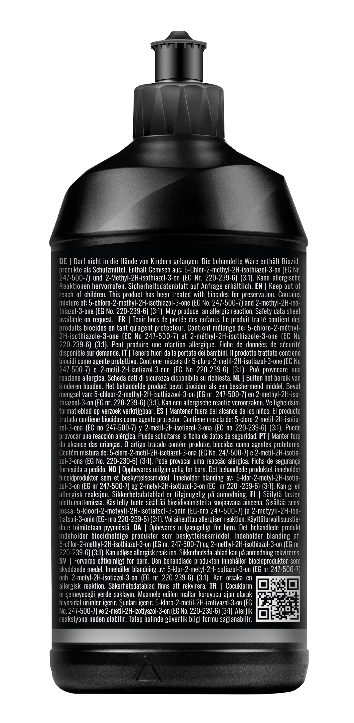 S20 Black Real 1-Step Compound 500g label