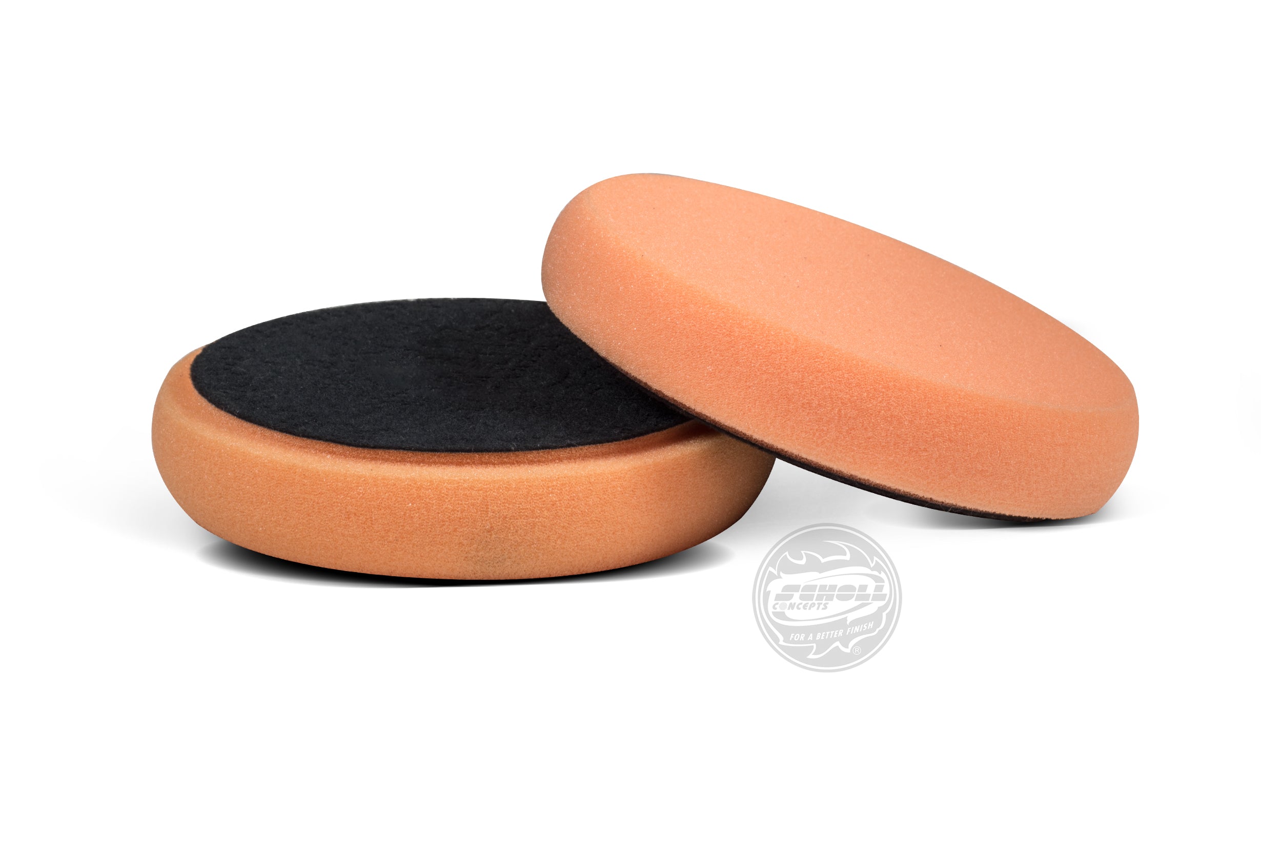 Orange Premium Polishing Pad 145mm front view 4
