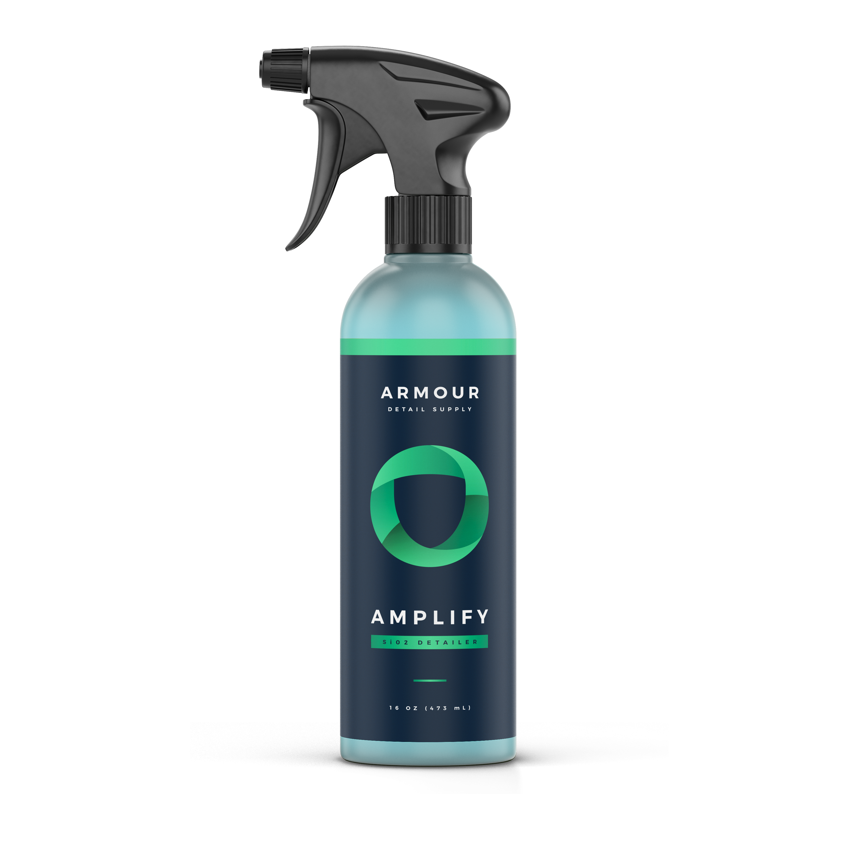Armour Detail Supply Amplify SiO2 Detail Spray 473ml bottle, front label
