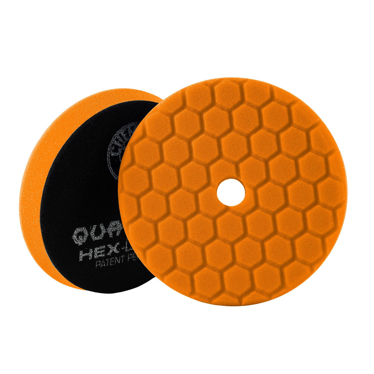 Chemical Guys Hex-Logic Quantum Orange Medium Cutting Pad (Various Sizes)