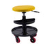 Car Wash Detailing Mechanical Stool V1 with Half Moon Tray