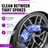 CAD Microfibre Flosser Wheel Mitt