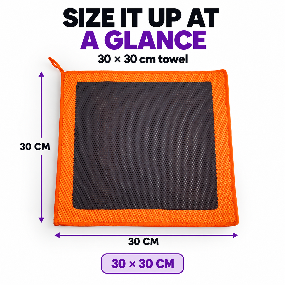 CAD Fine Grade Clay Towel - 30x30cm