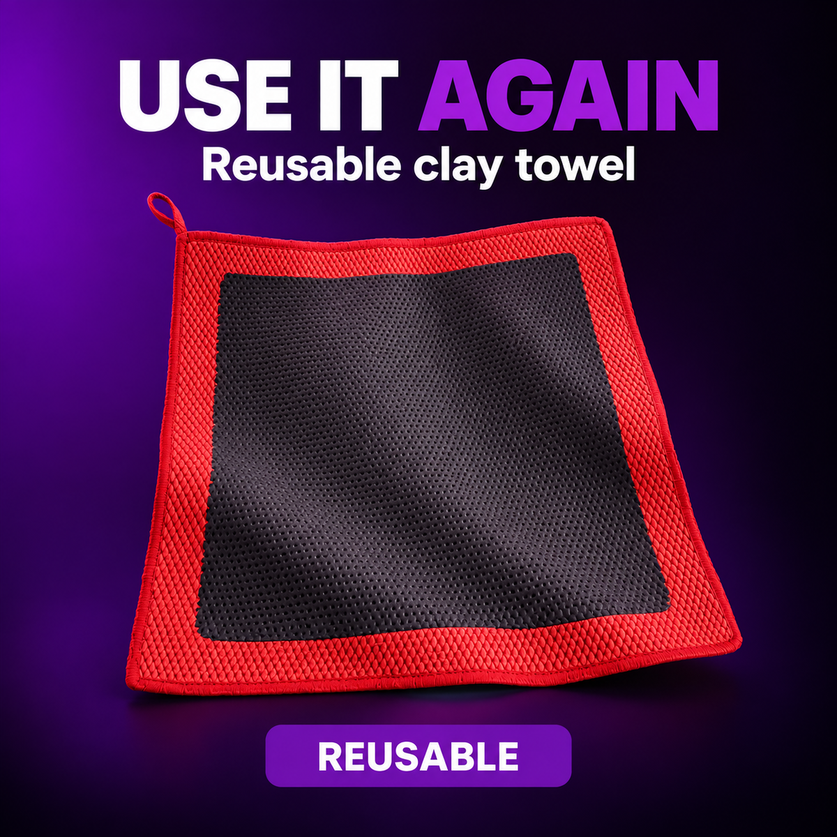 CAD Fine Grade Clay Towel - 30x30cm