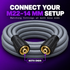 CAD Steel Reinforced Pressure Washer Hose - M22-14mm, 5/16" (Fits Kranzle)