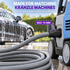 CAD Steel Reinforced Pressure Washer Hose - M22-14mm, 5/16" (Fits Kranzle)