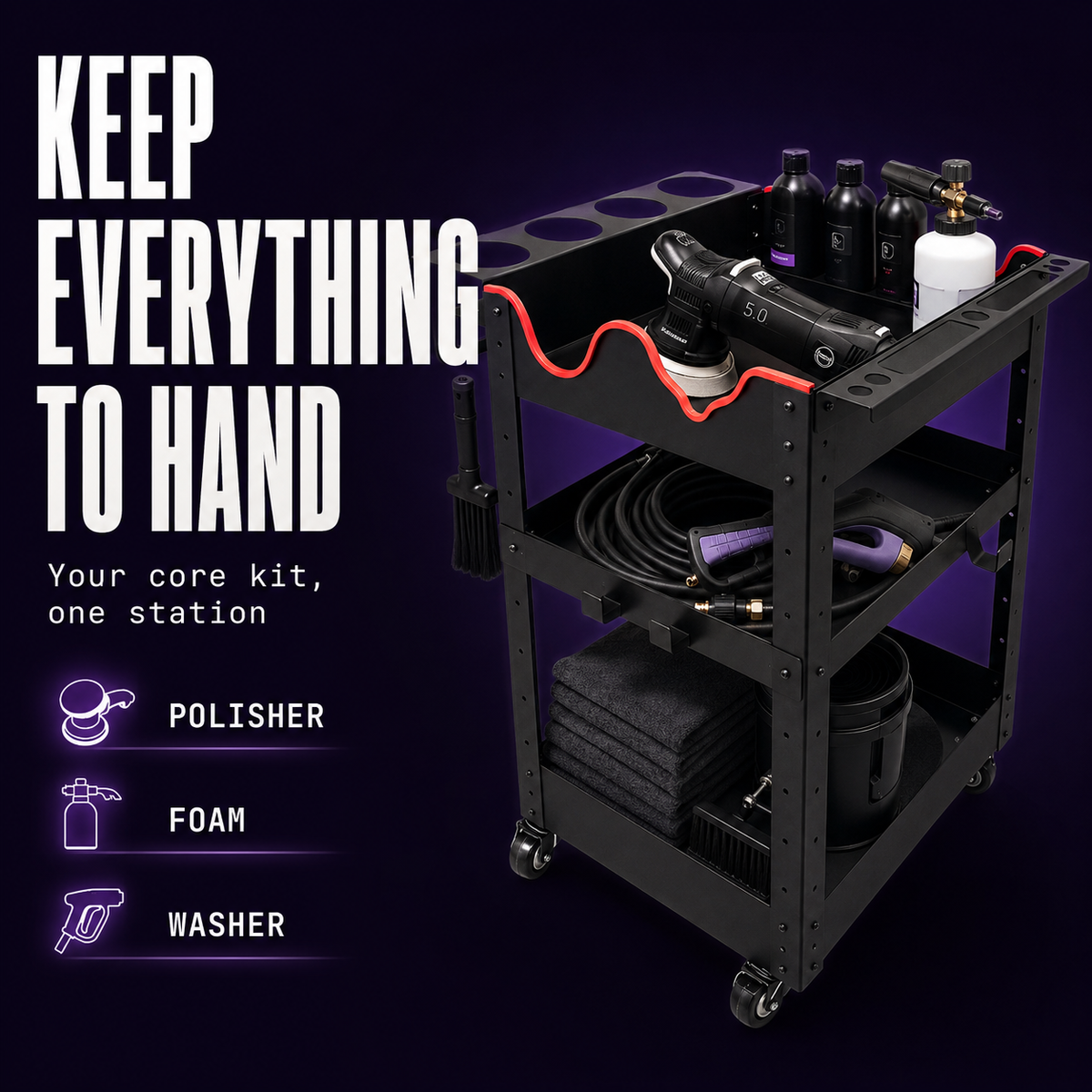 DTL LAB Steel Detailing Cart