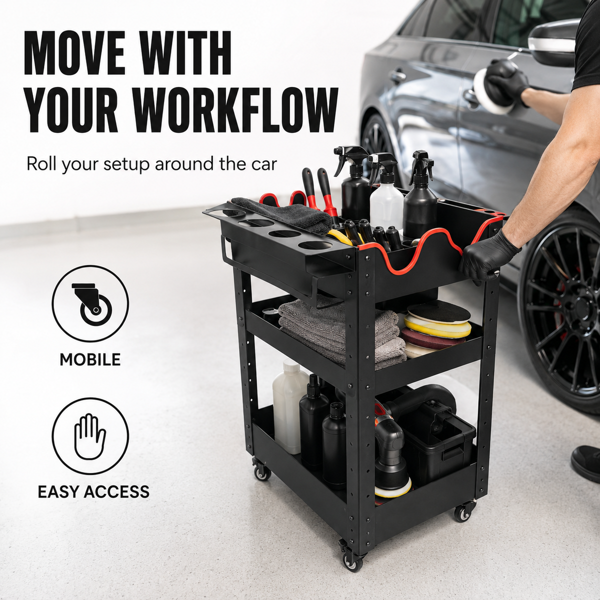 DTL LAB Steel Detailing Cart