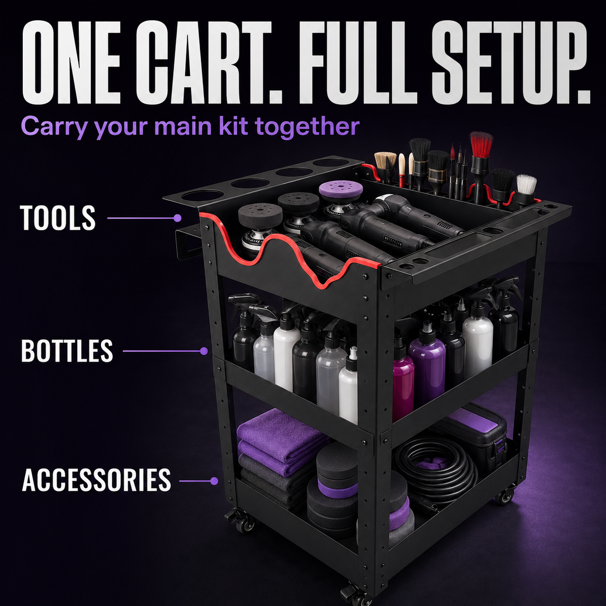 DTL LAB Steel Detailing Cart
