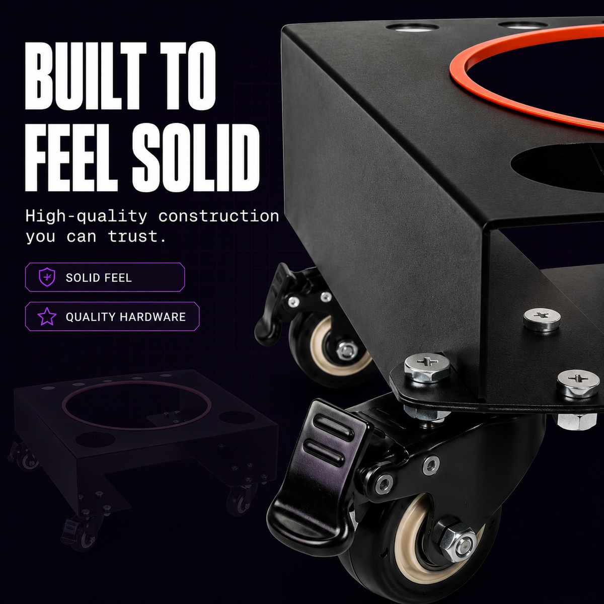 DTL LAB Steel Bucket Dolly