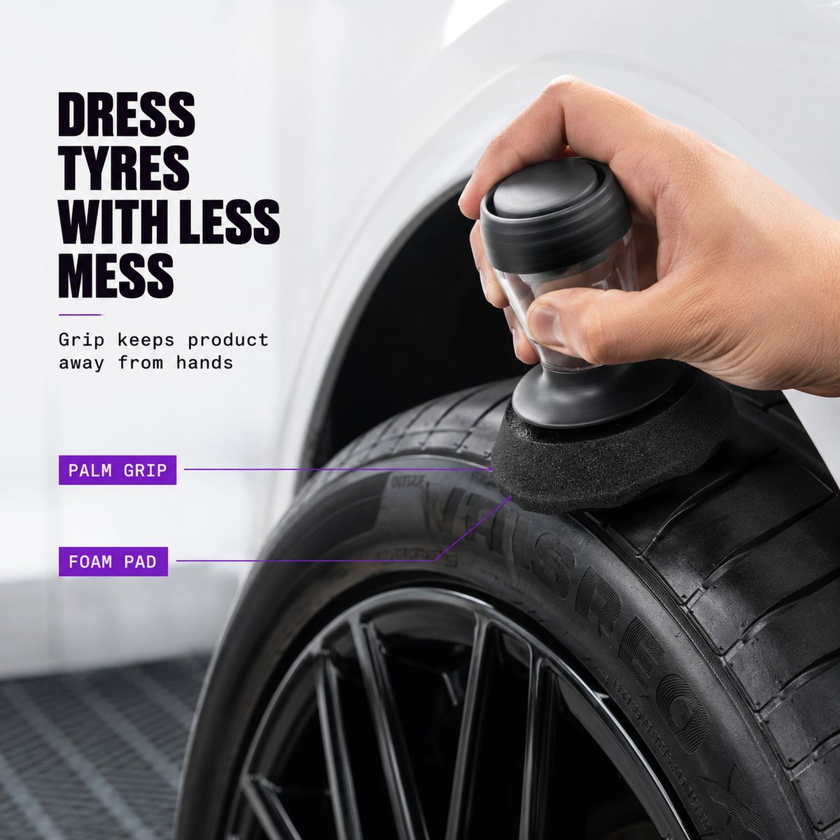 CA Detailing Wax/Tyre Applicator Kit