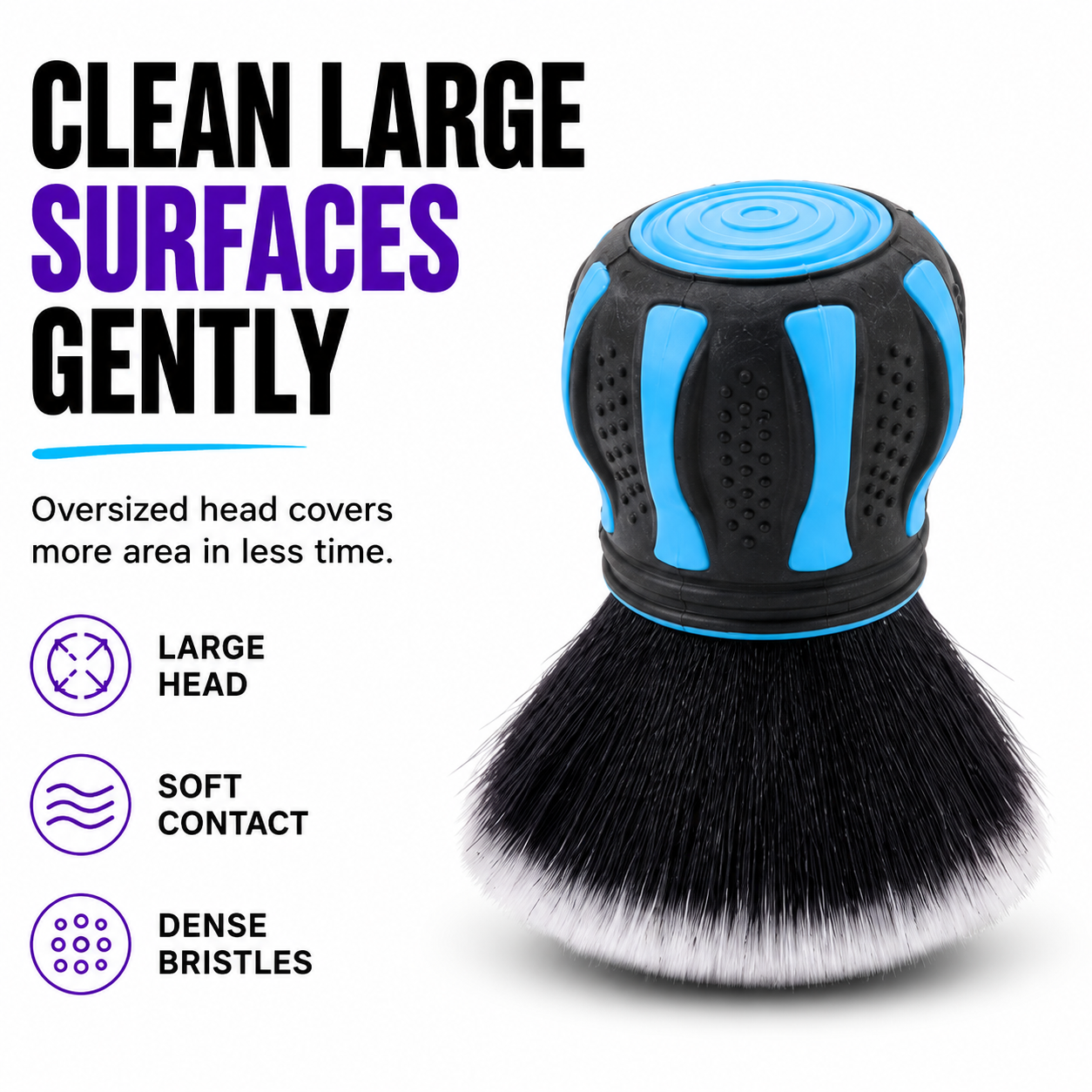 Professional Soft Curveball Large Detailing Brush