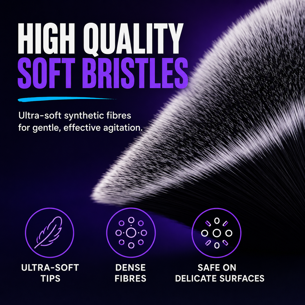 Professional Soft Curveball Large Detailing Brush