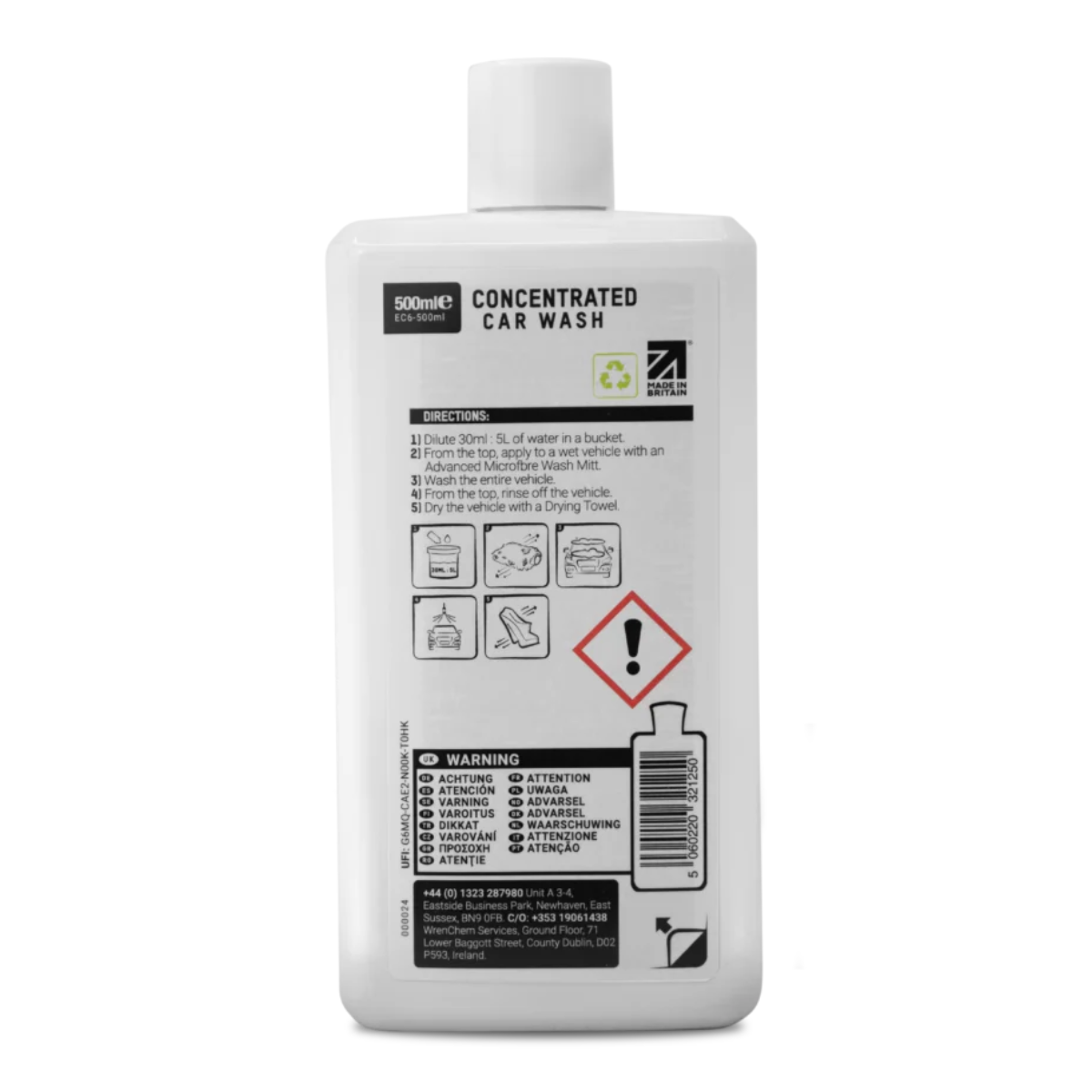 Valet Pro Concentrated Car Wash Shampoo
