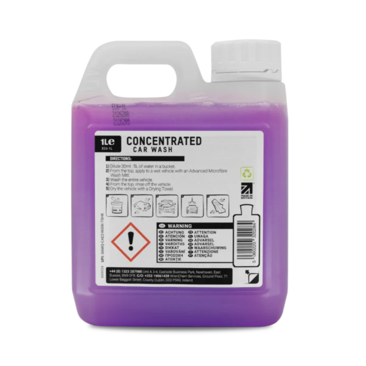 Valet Pro Concentrated Car Wash Shampoo