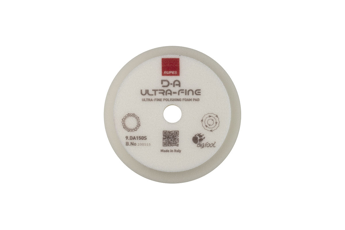 Rupes D-A Ultra-Fine white foam pad 150mm face