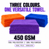 🎁 DTL LAB DL450 Plush Dual Pile Edgeless Microfibre Towels 450gsm, 40x40cm (100% off)