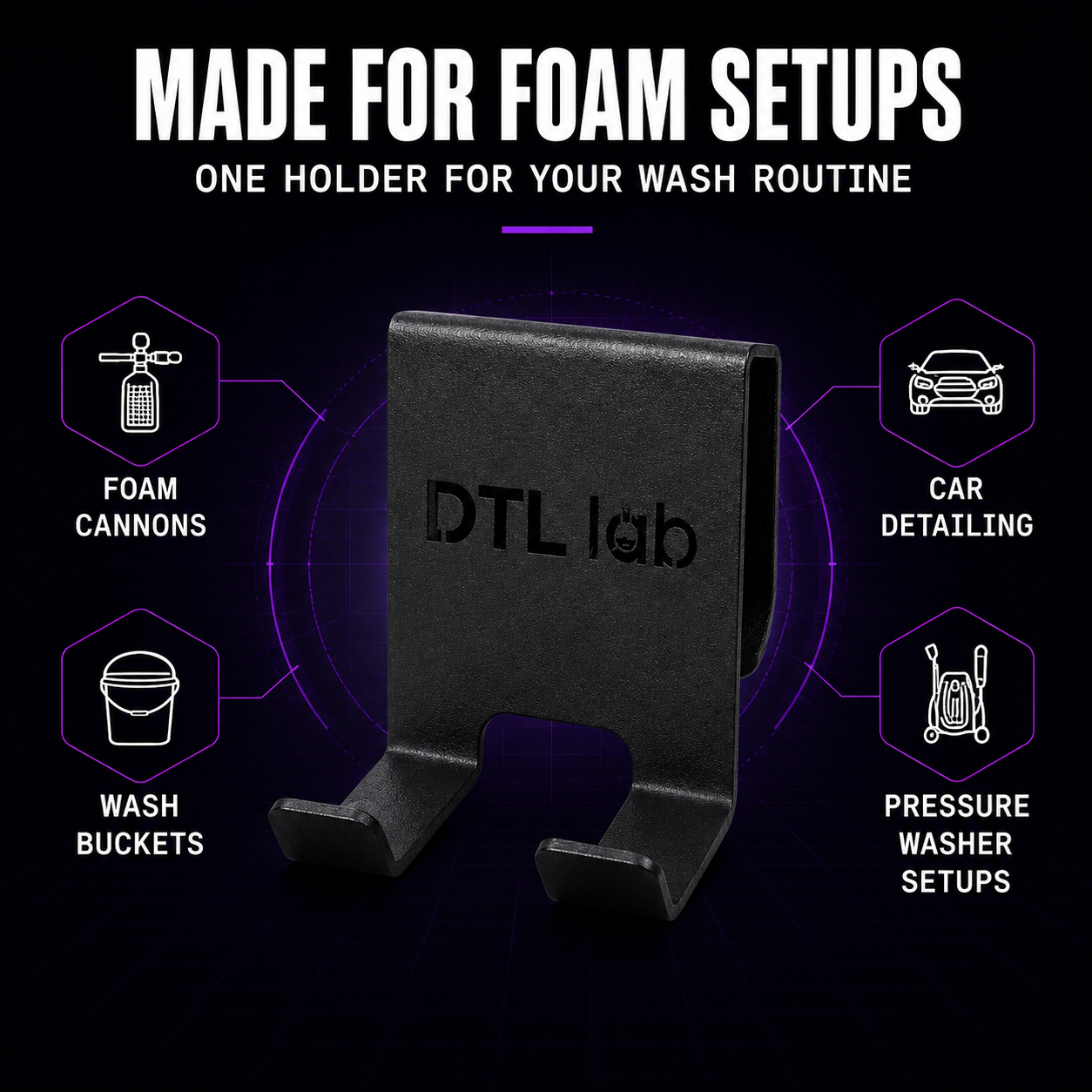 DTL LAB Foam Cannon Bucket Holder