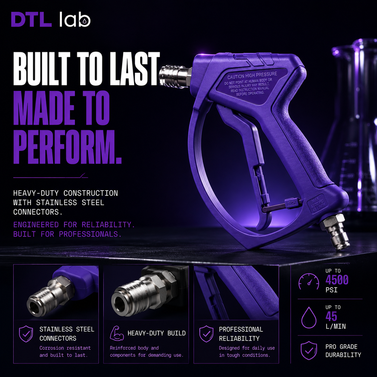 DTL LAB Pro Swivel Short Trigger Gun DL007