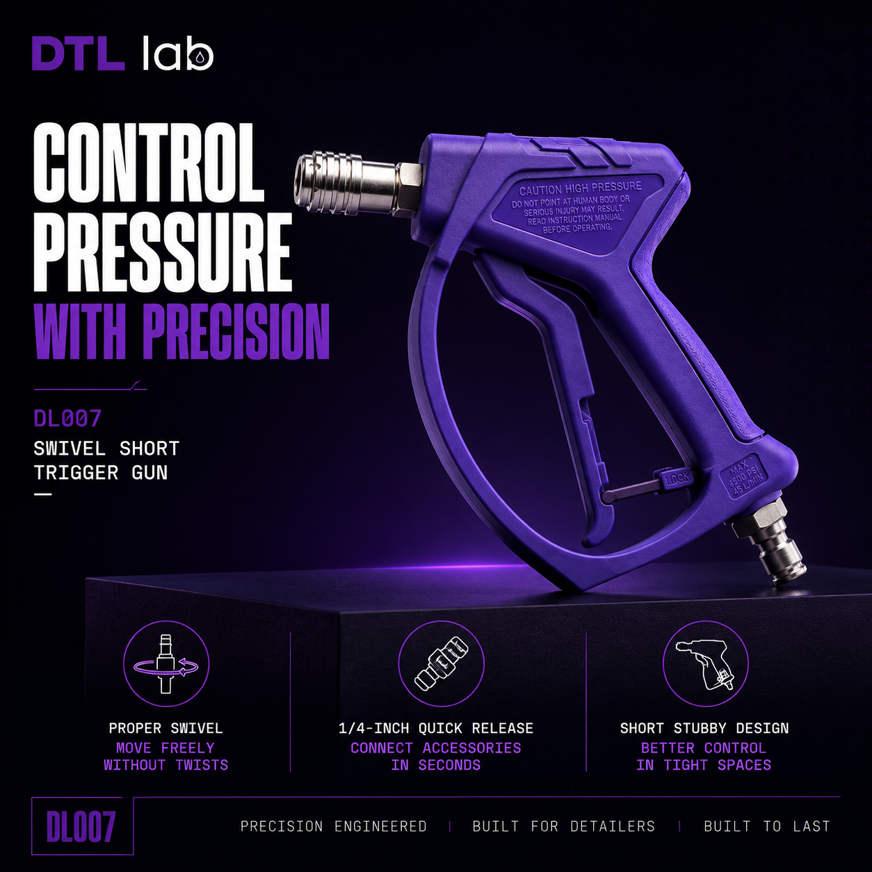DTL LAB Pro Swivel Short Trigger Gun DL007