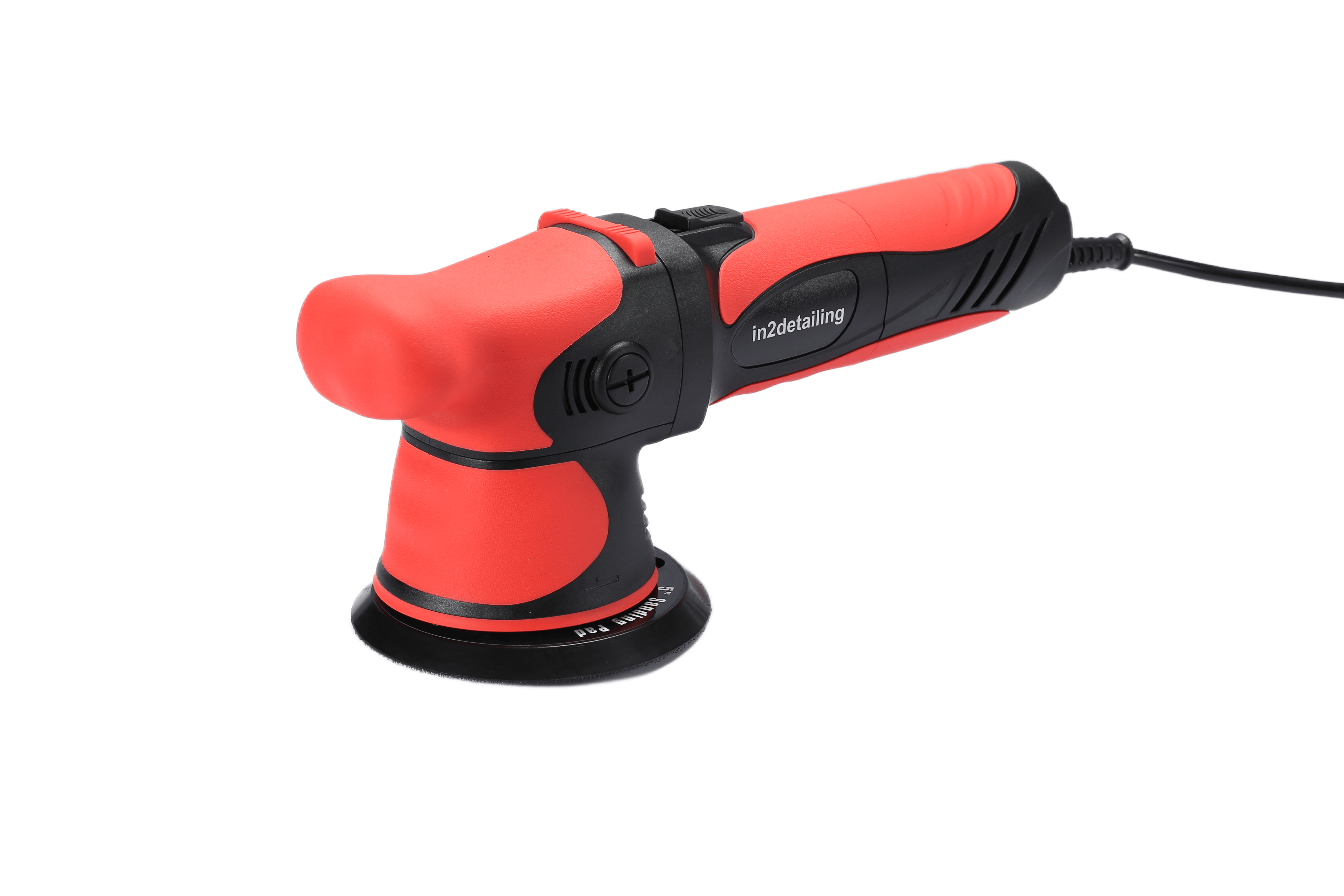 In2 DA9 V2 Dual Action Polisher, rear three quarter view