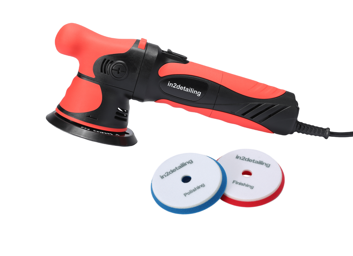 In2 DA9 V2 Dual Action Polisher with polishing and finishing pads