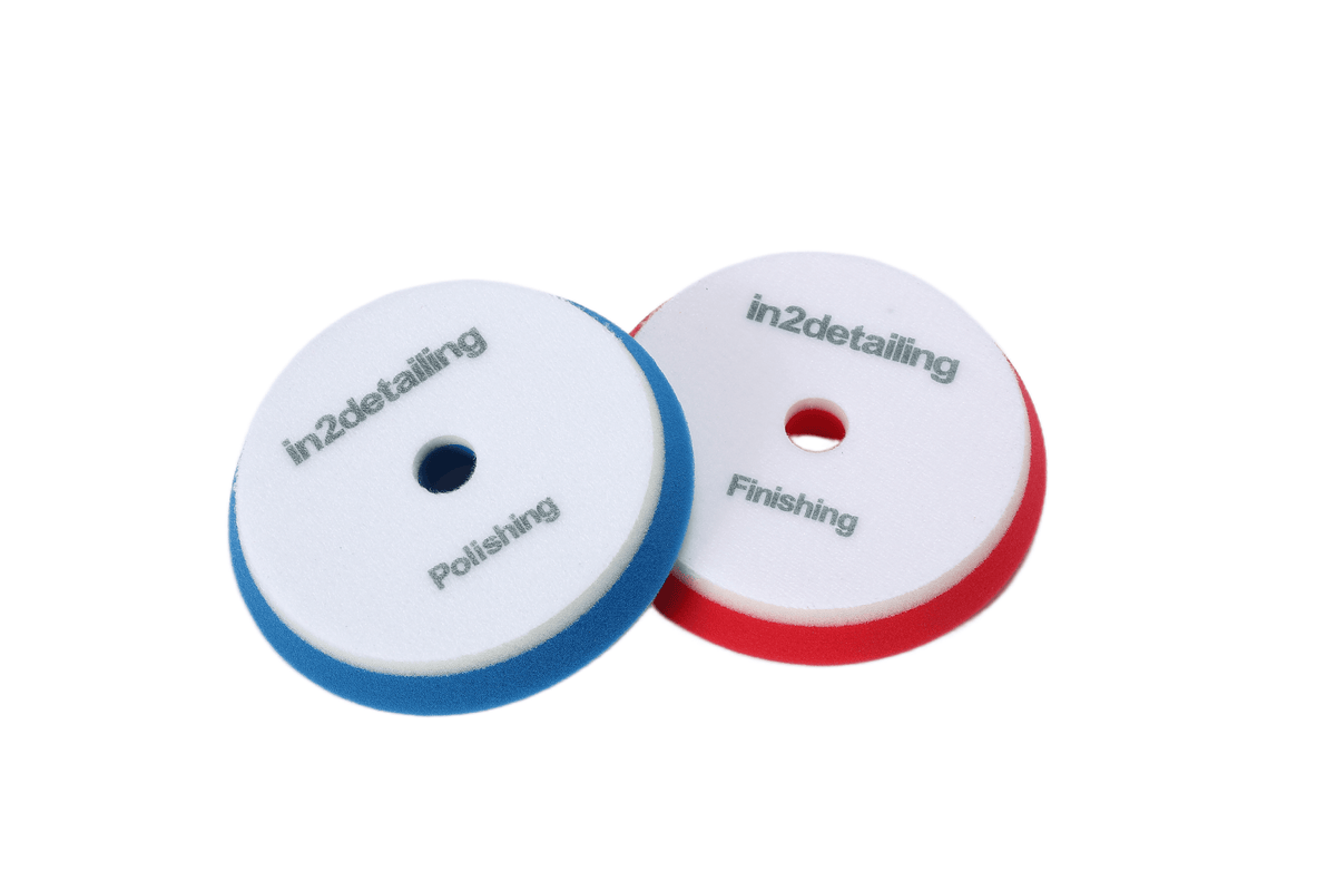 In2 DA9 V2 polishing and finishing foam pads supplied with the machine