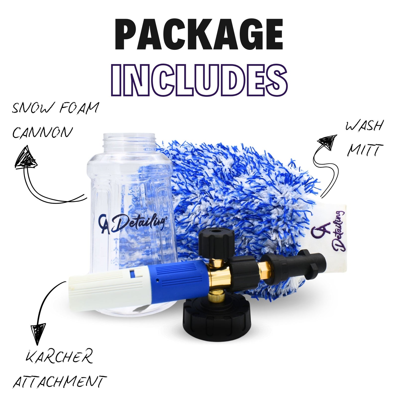 CAD SNOWSTORM - Snow Foam Cannon Lance