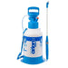 Kwazar Orion Super Pro+ pump-up pressure sprayer 6 litre in blue with lance, front view