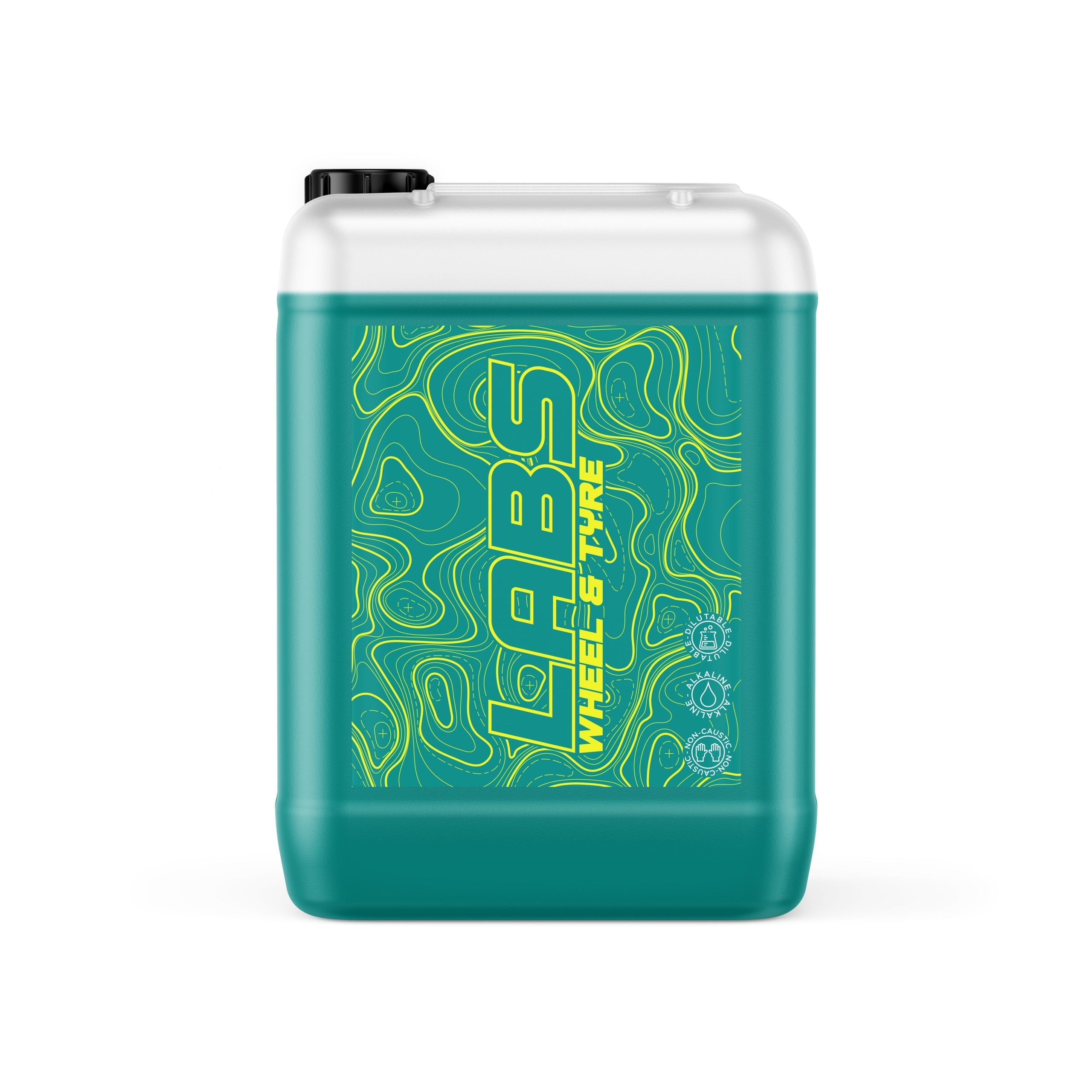 Carbon Collective LABS Wheel & Tyre Cleaner 5L jerry can — front label