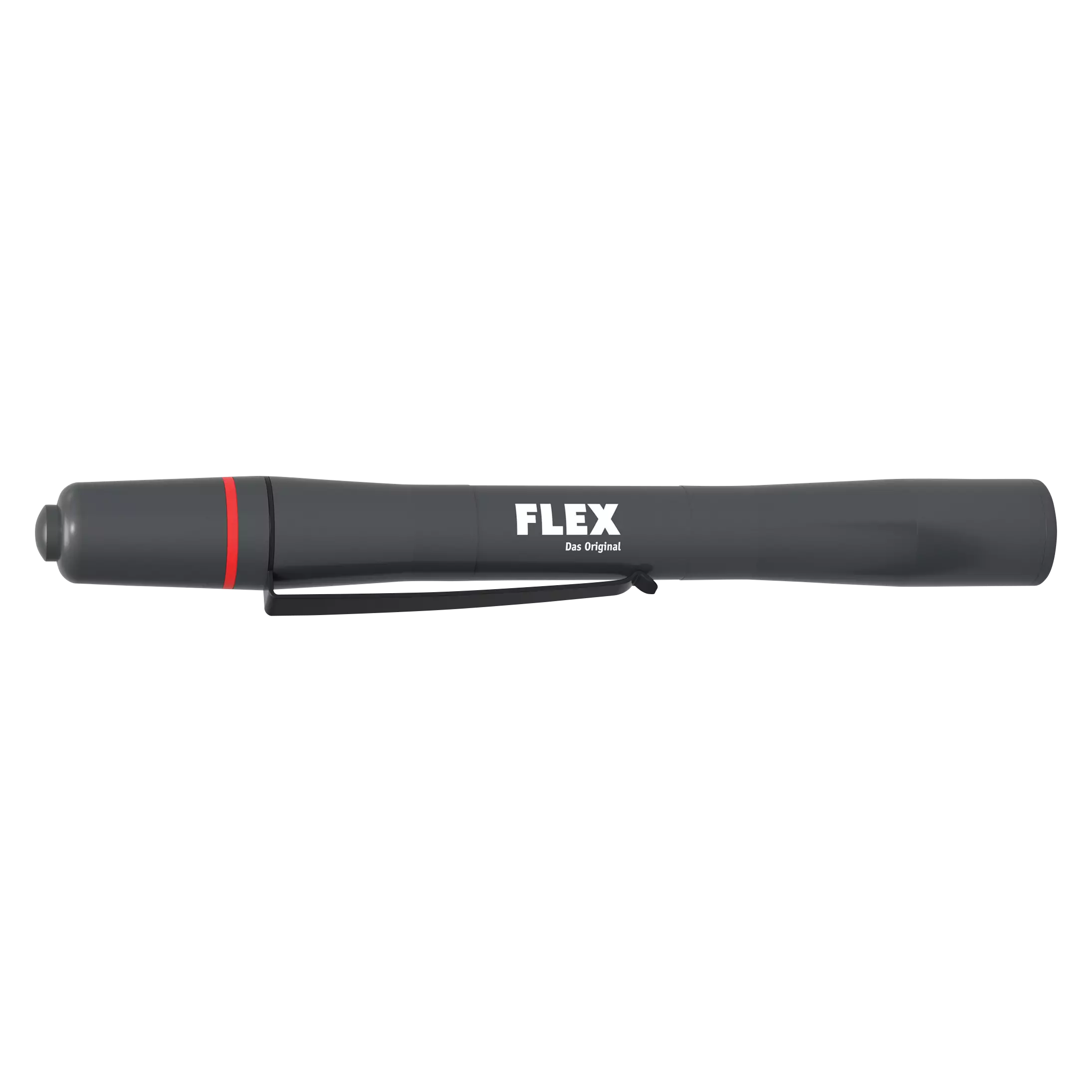 Flex SF 150-P swirl finder pocket light with slim pen style body, side view