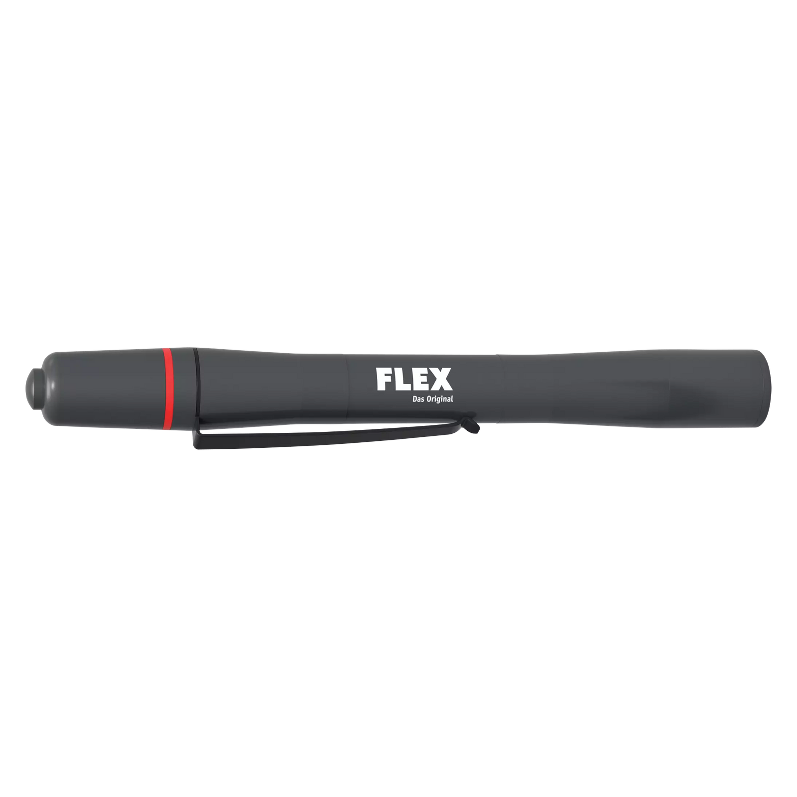 Flex SF 150-P swirl finder pocket light with slim pen style body, side view