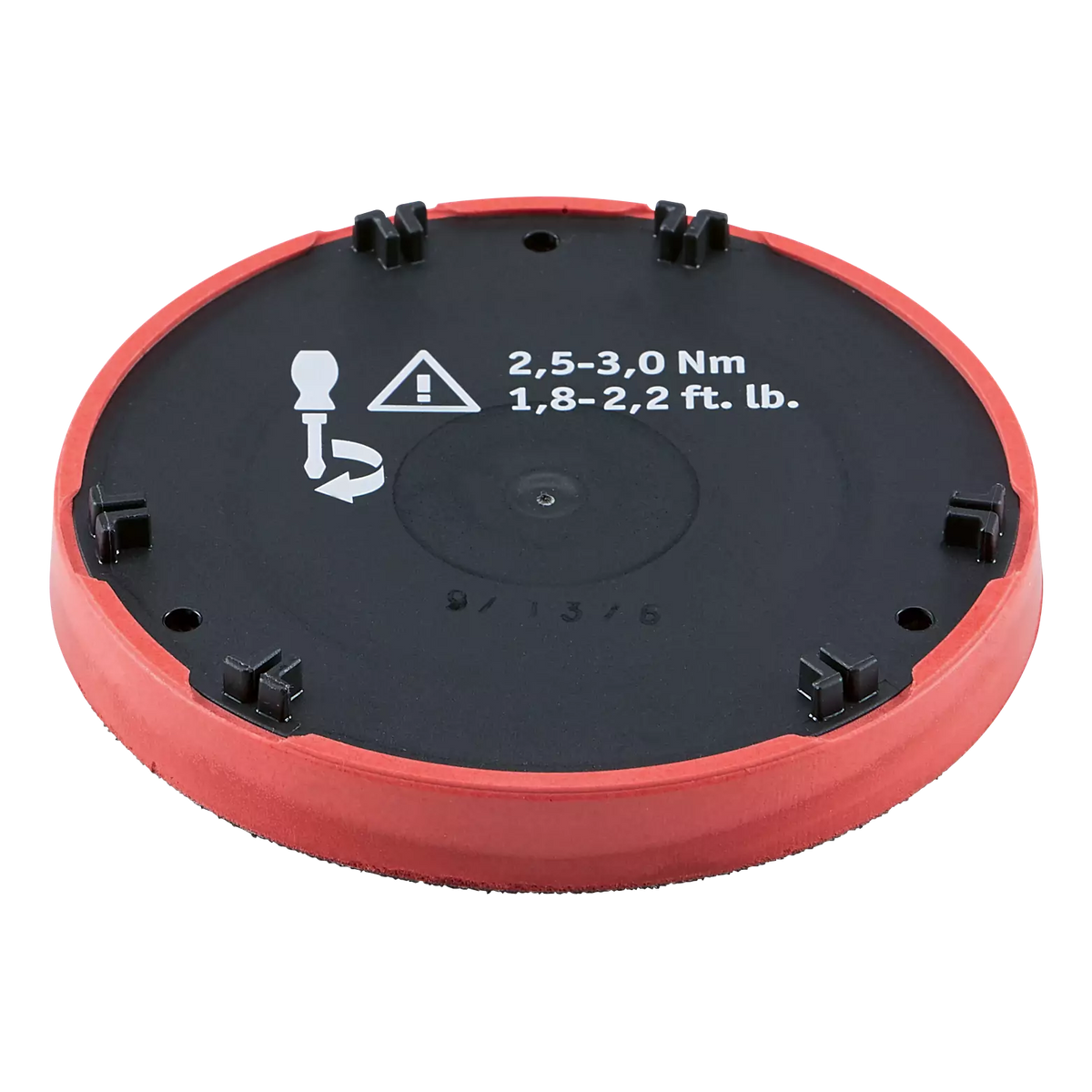 Flex XCE/XFE cushioned hook-and-loop backing plate 125mm — product image