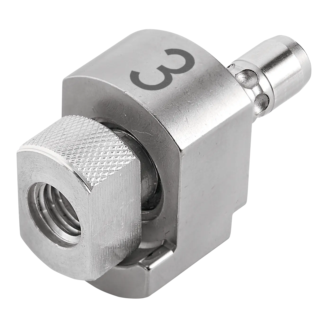 Flex DT-XF 3 random orbital drive type for the PXE 80, stamped 3mm, close up