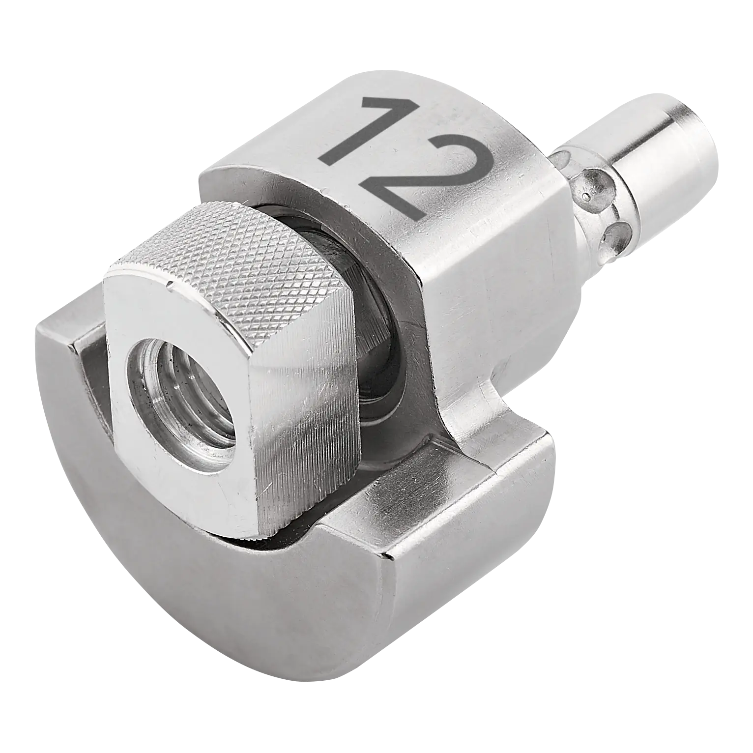 Flex DT-XF 12 random orbital drive type for the PXE 80, stamped 12mm, close up