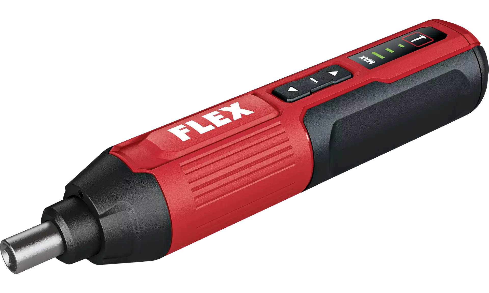 Flex SD 5-300 4V cordless screwdriver with slim in line body, side view