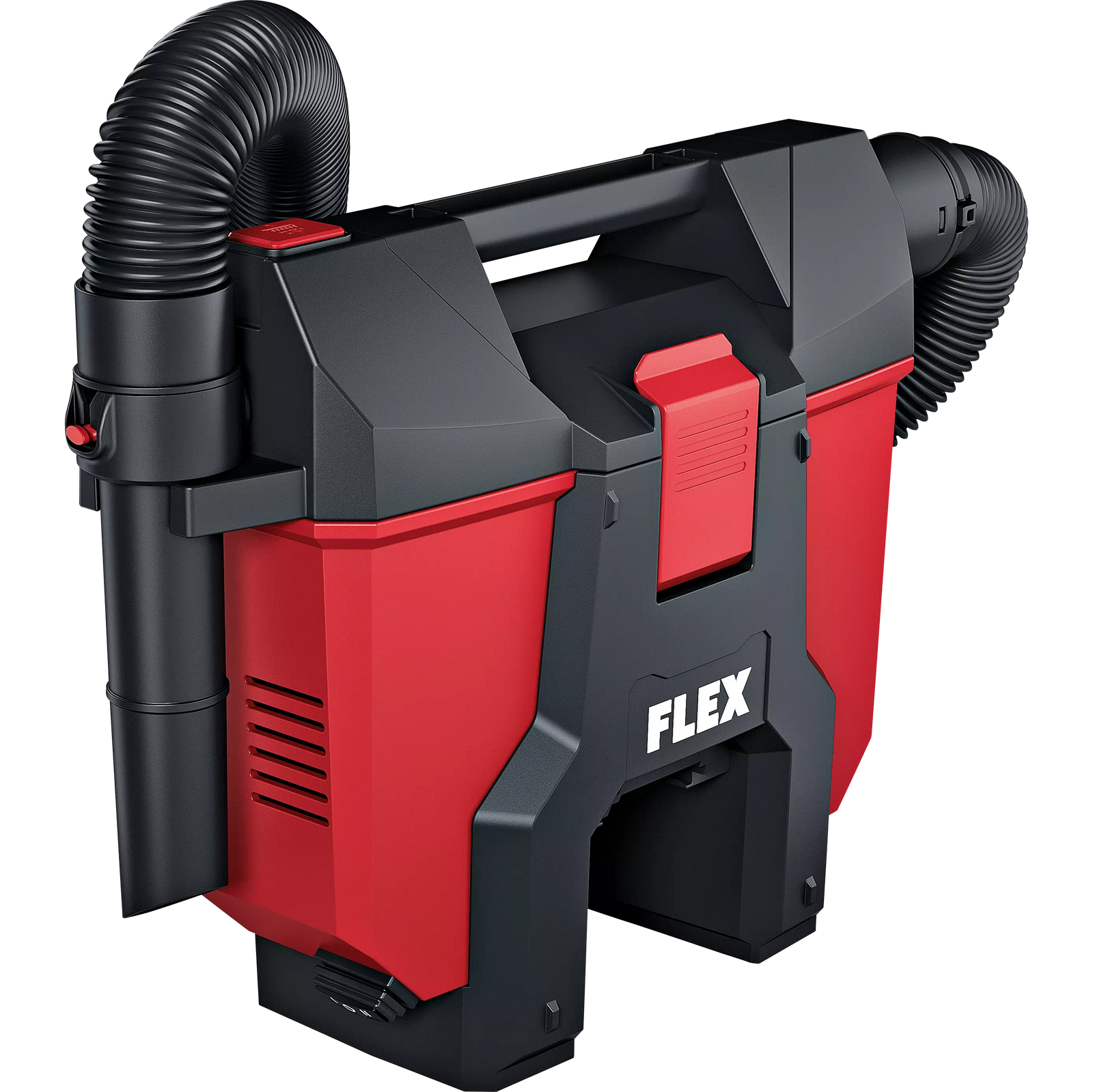 Flex VC 2 L MC Hip 18.0-EC cordless hip vacuum with hose coiled, front view