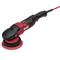 Flex XFE 2 15 14-EC C random orbital polisher with backing pad fitted, side view