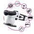 Liquid Elements T2000 V4 polisher shown with backing plate, carbon brushes and accessories