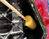 Round 12 inch alloy spoke cleaner