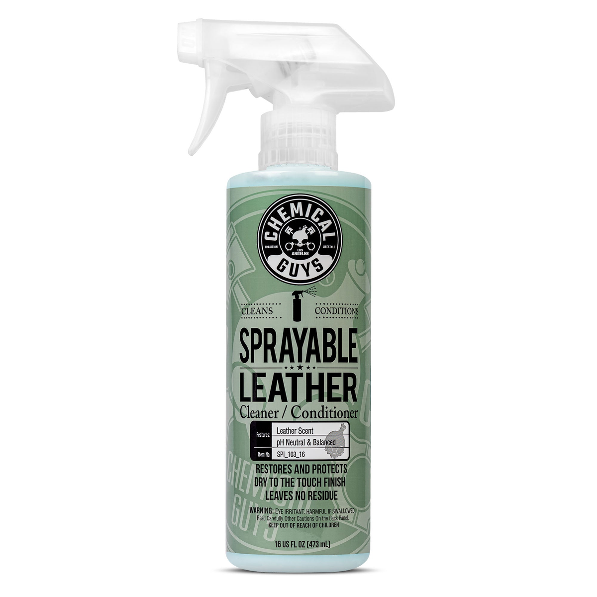 Chemical Guys Sprayable Leather Cleaner & Conditioner In One 473ml