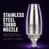DTL Lab Stainless Steel Turbo Nozzle