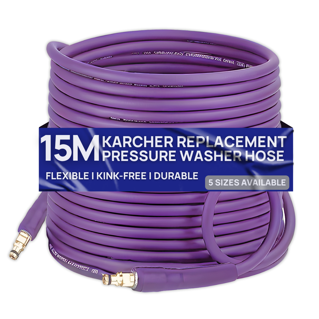 Karcher Reinforced Heavy Duty FLEXI Rubber Replacement Hose - K Series cadetailing
