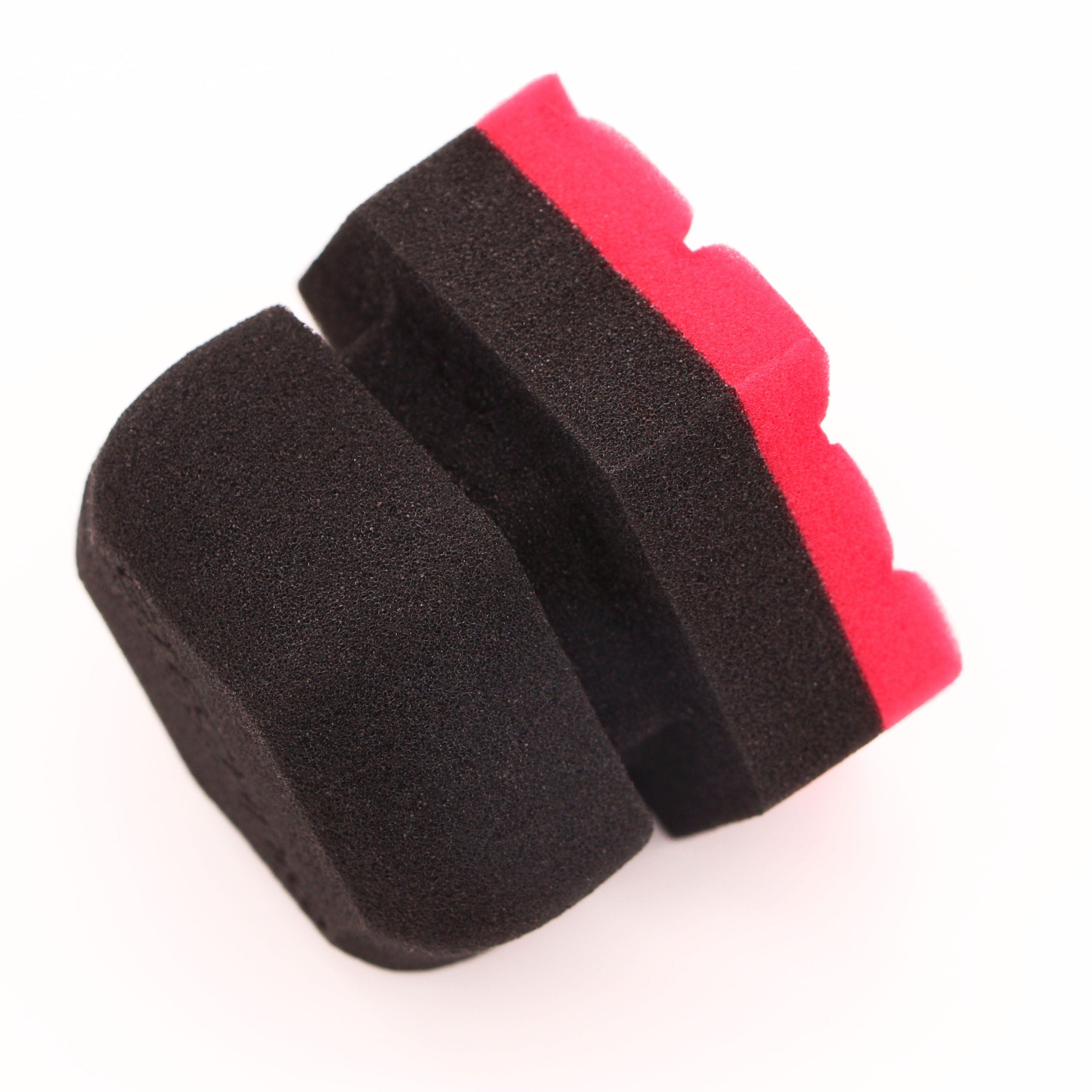 Gtechniq AP4 applicator pad, side profile showing hex grip and red foam base