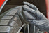 Tyre Dressing Applicator Pad in use 2